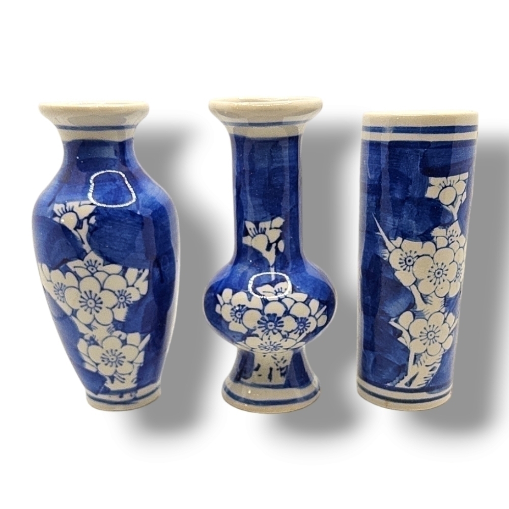 Decorative Ceramic Vase 3 Pc Set Vintage Readers Digest